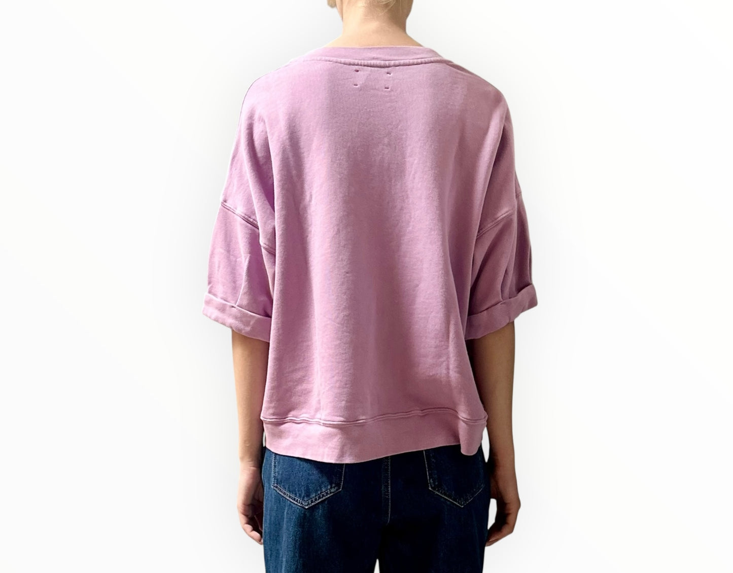 Xirena Short Sleeve Cotton Sweat - Musk - Size S