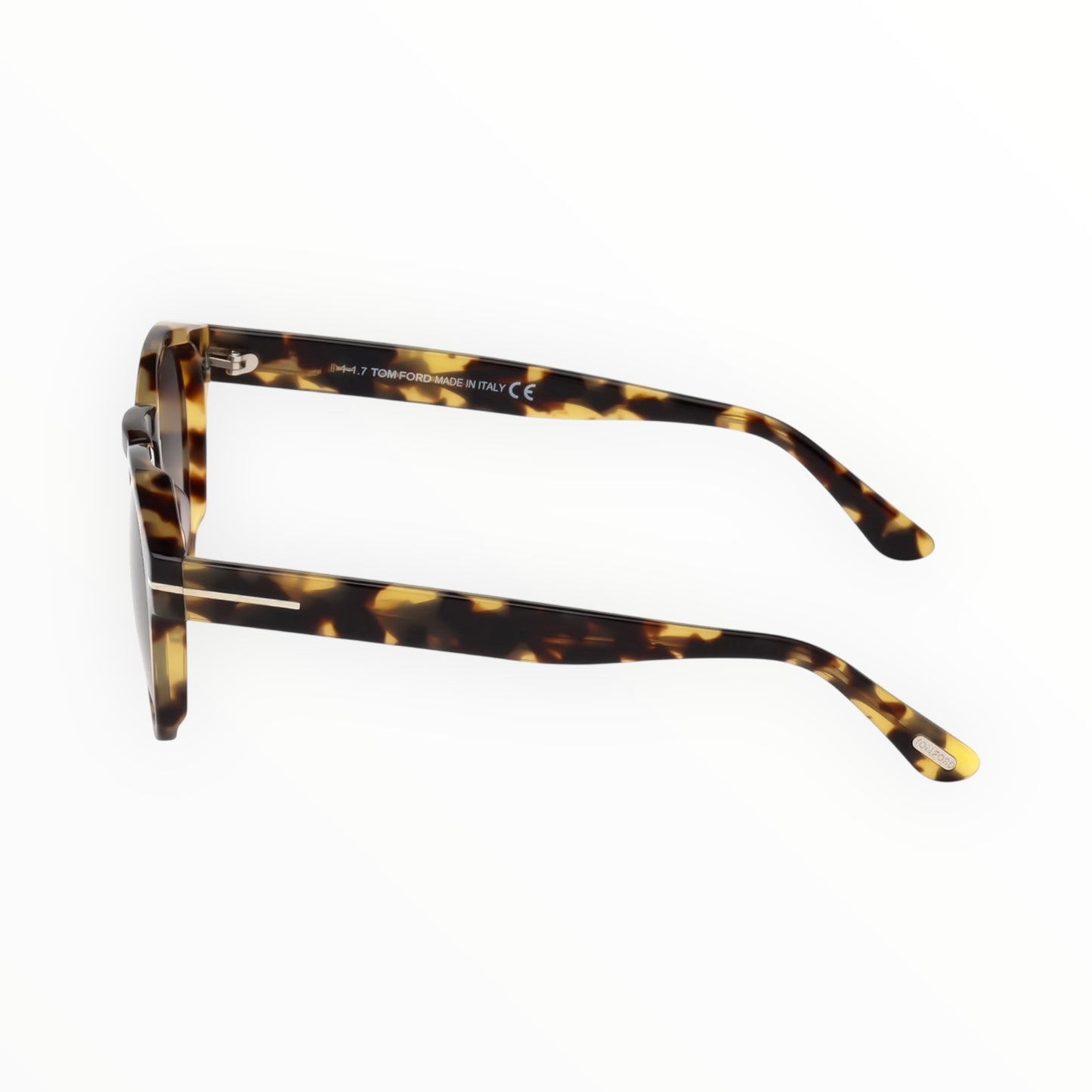 Tom Ford Margaux Sunglasses - Yellow Havana Grey
