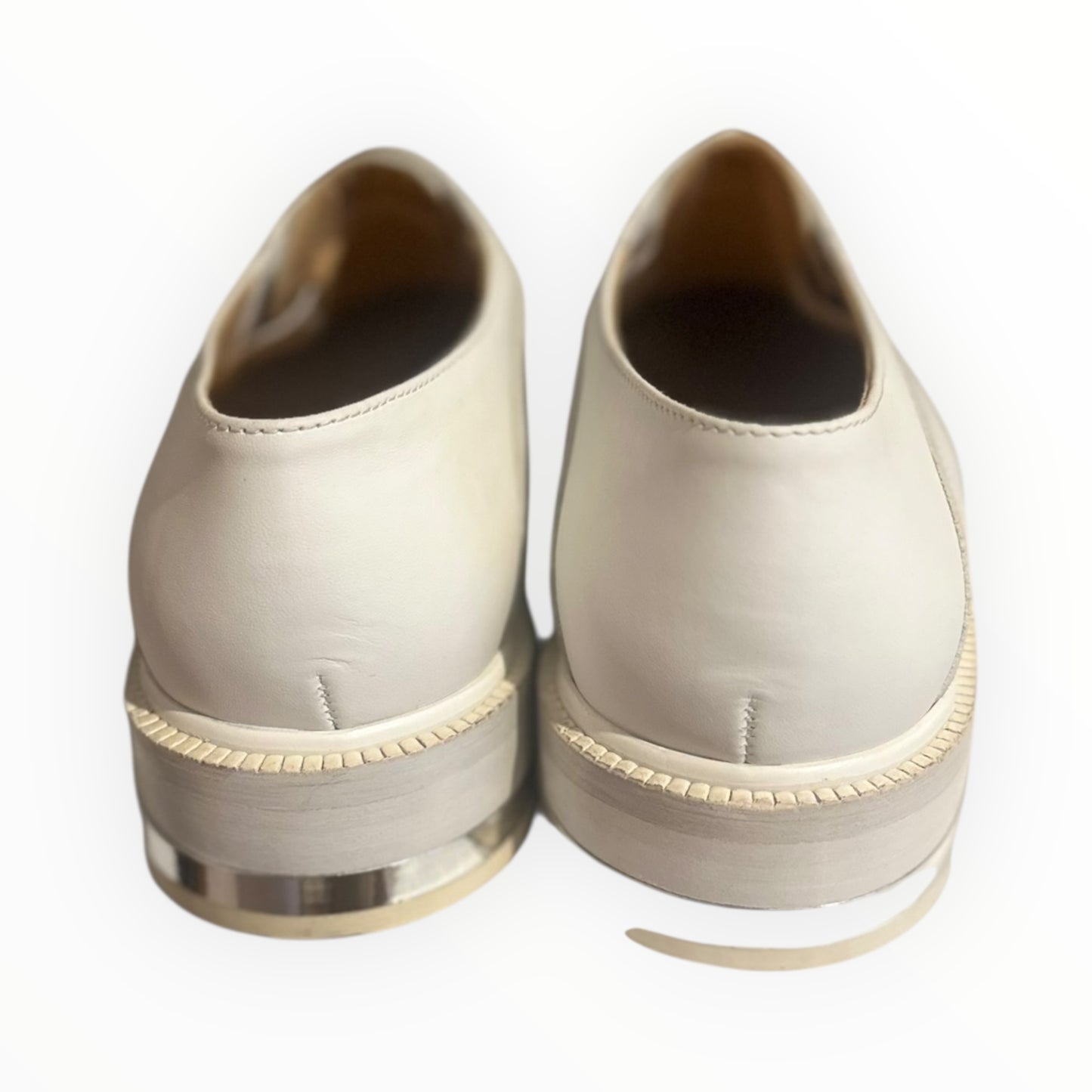 Barbara Bui No Lace Brogues - White - Size 40