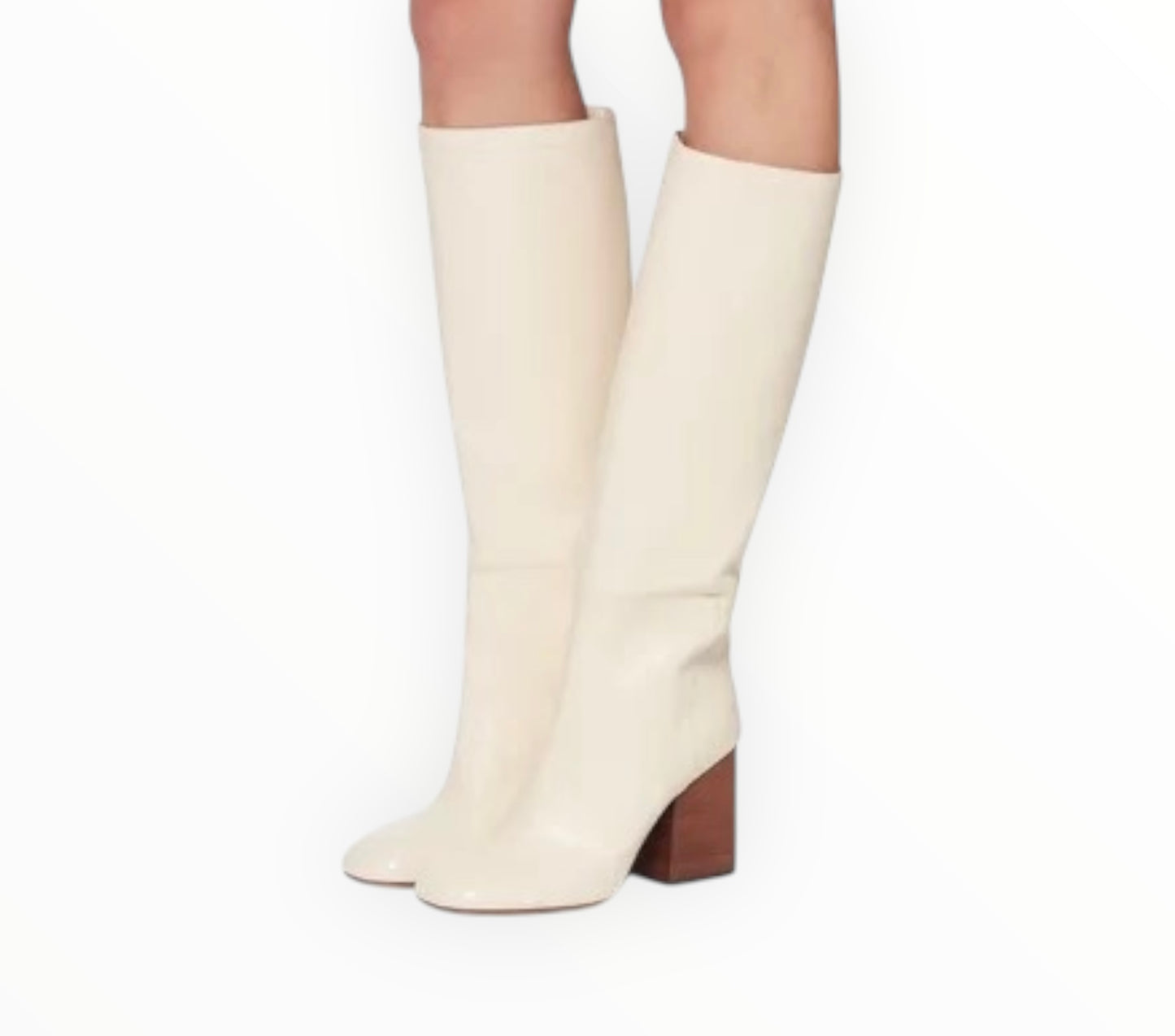 Marni Block Heel Boots - White - Size 40