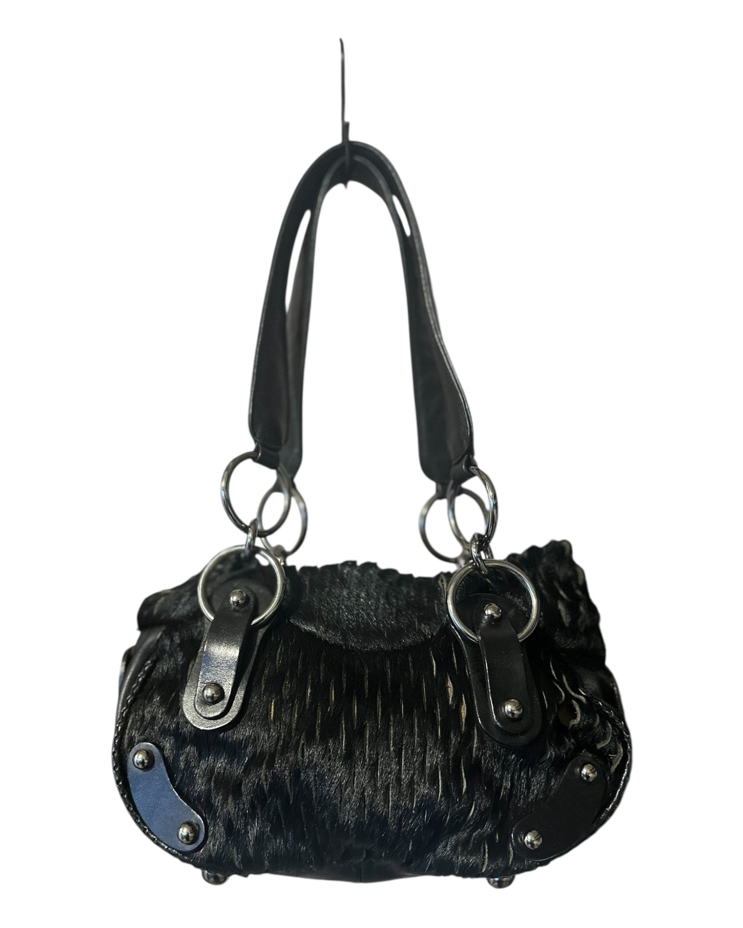 Jamin Puech Ponyskin Shoulder Bag - Size W25cm x H18cm x D10cm