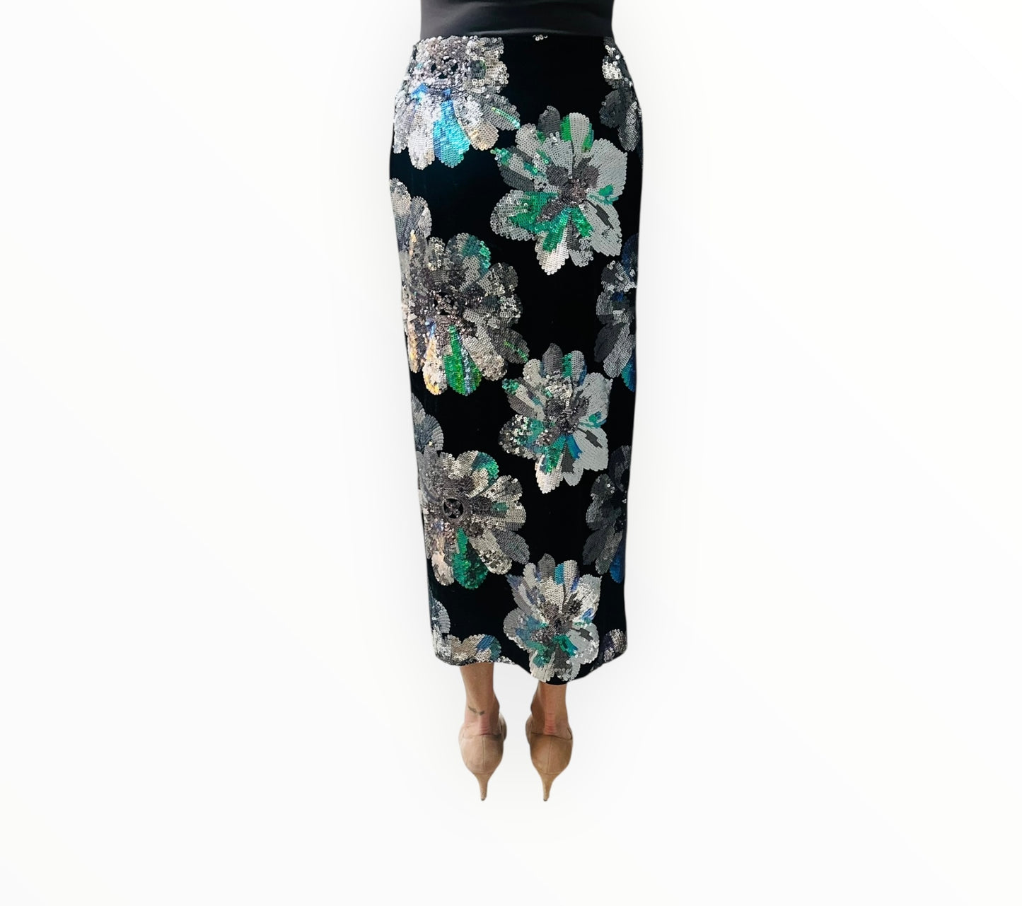 Sabina Musayev Kemi Skirt - Black Multi - Size M
