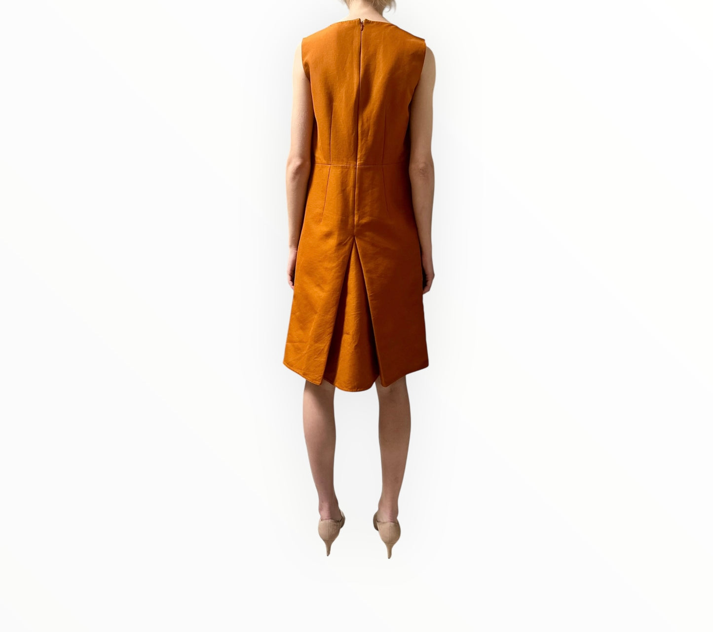 Marni Contrast Cotton Panel Dress - Multi - Size 44
