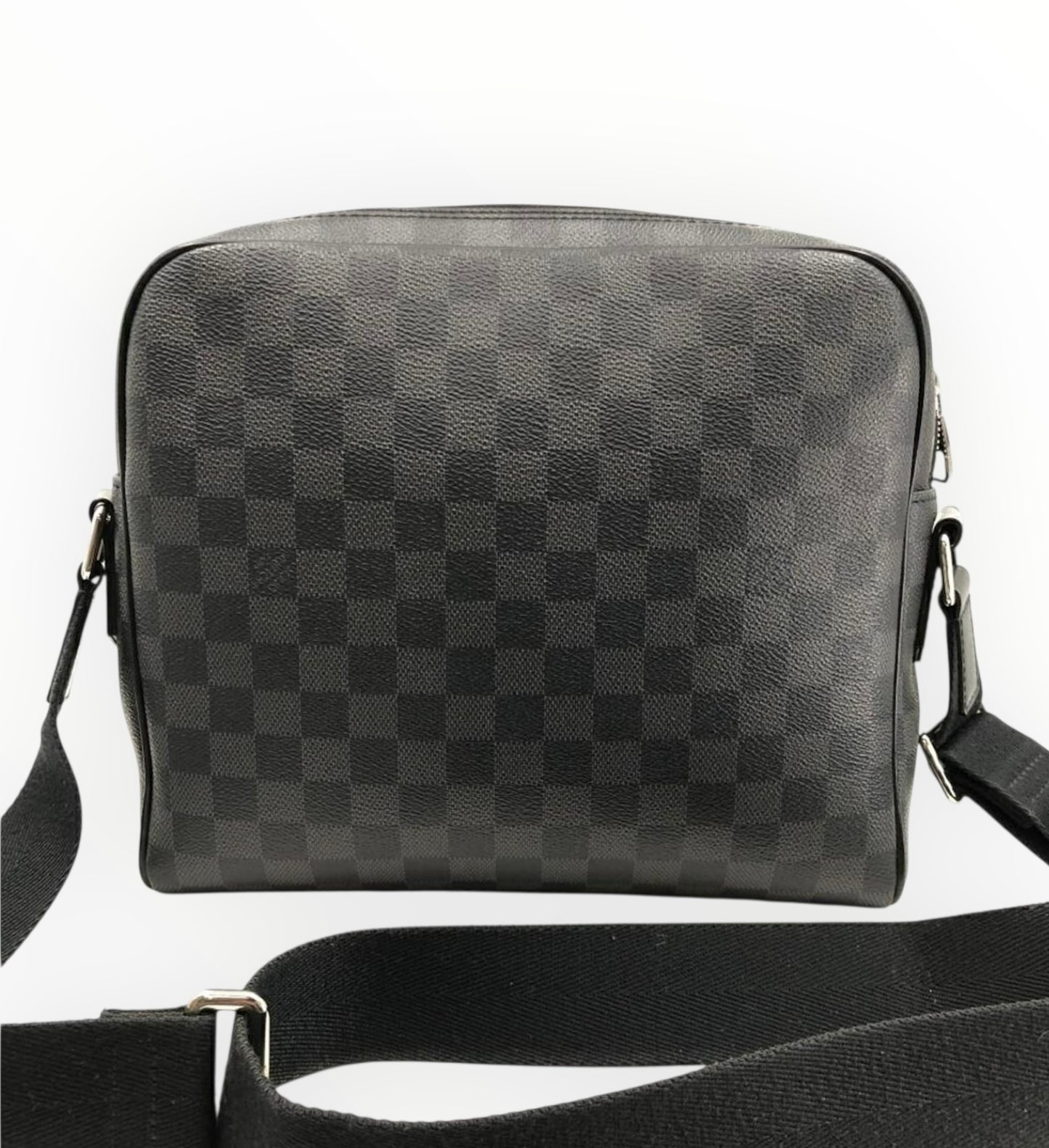 Louis Vuitton Dayton PM Bag - Black - Size L28cm x H24.5cm x D7cm