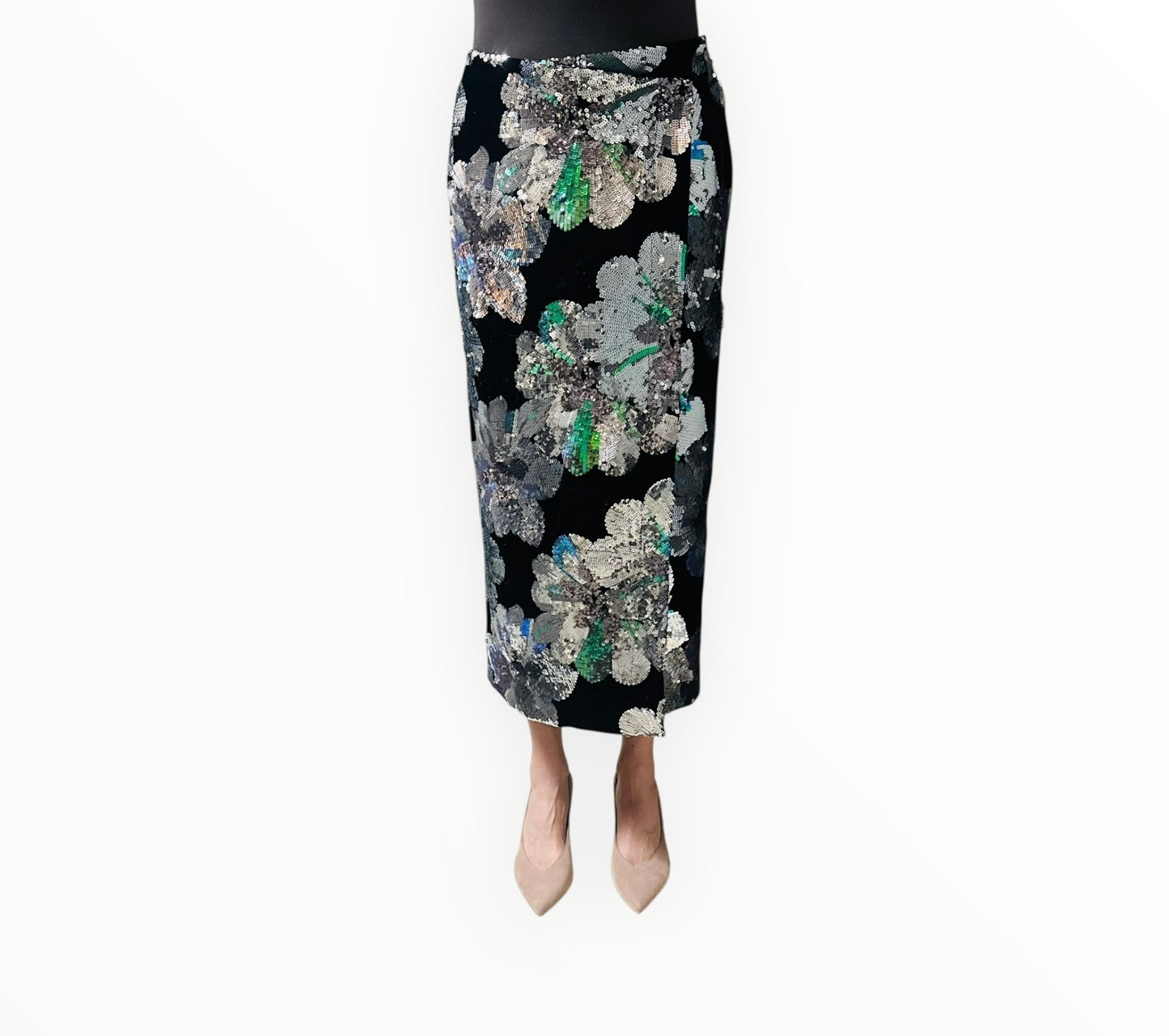 Sabina Musayev Kemi Skirt - Black Multi - Size M