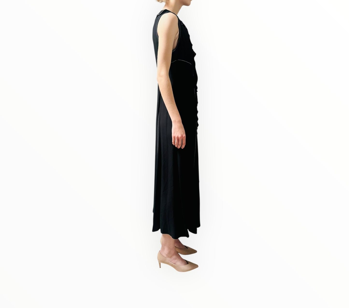 Ulla Johnson Lille Dress - Black Multi - Size AU8