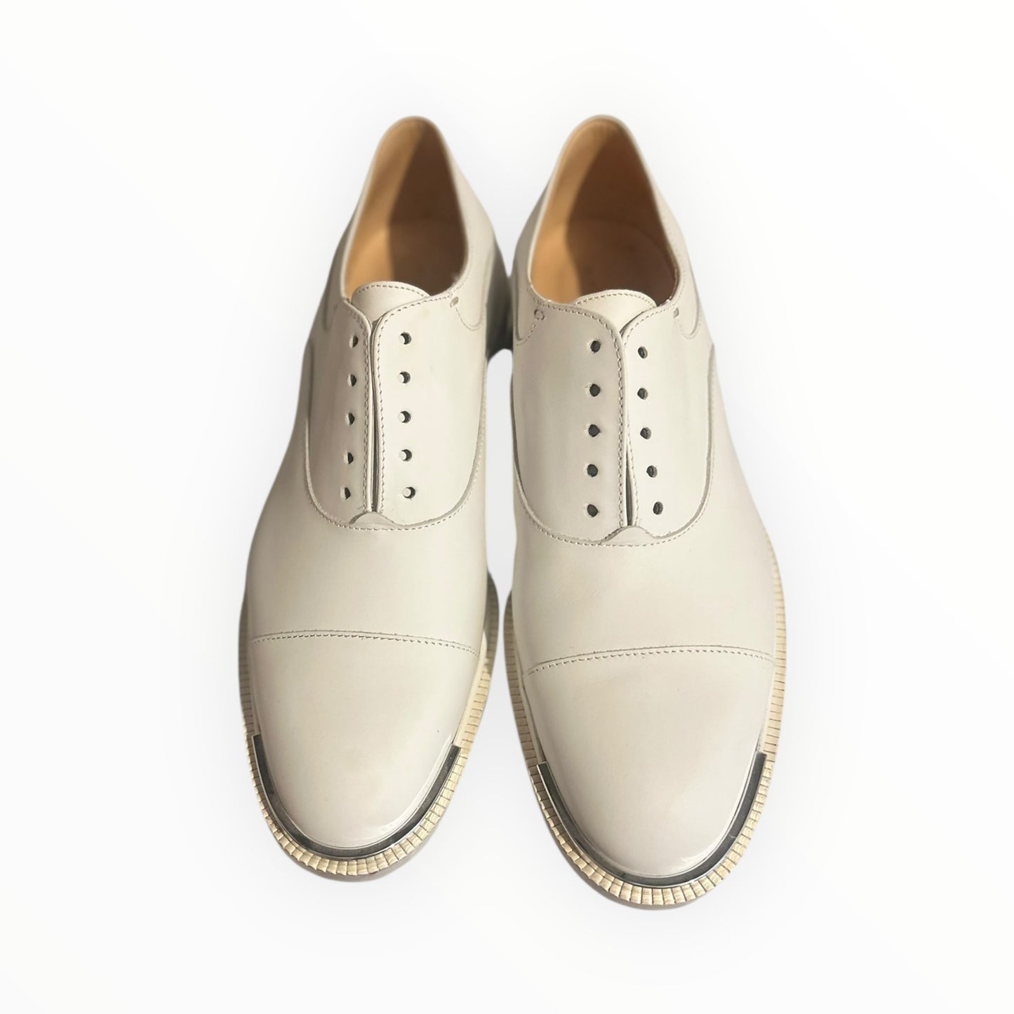 Barbara Bui No Lace Brogues - White - Size 40