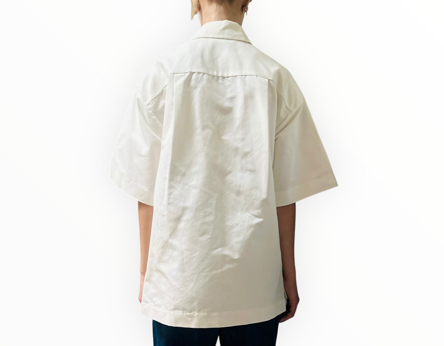 Lee Mathews Morgan Polo - White/Black - Size 1