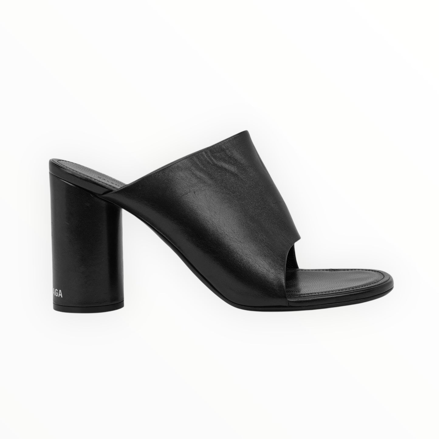 Balenciaga Slip-on Heels - Black - Size 40