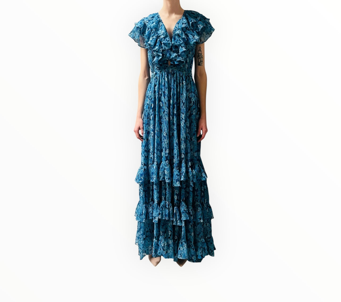 Sabina Musayev Jacqueline Dress - Blue - Size S