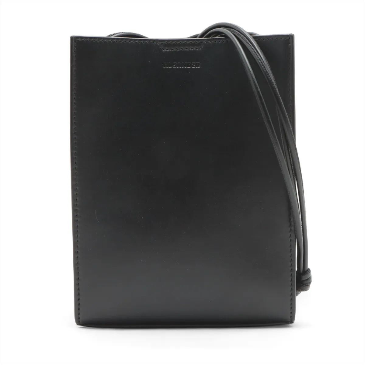 Jil Sander Tangle Small Bag - Black - Size H19cm x W14cm x D3cm