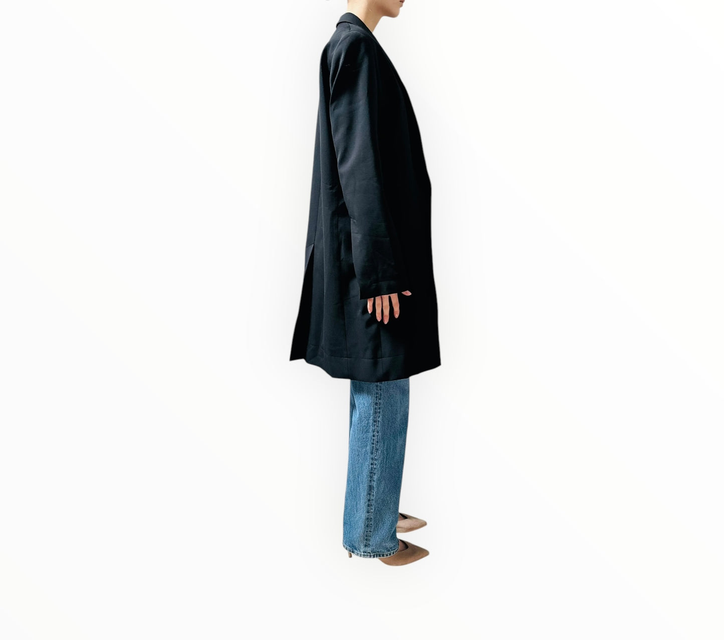 Scanlan Theodore Long Blazer - Black - Size M