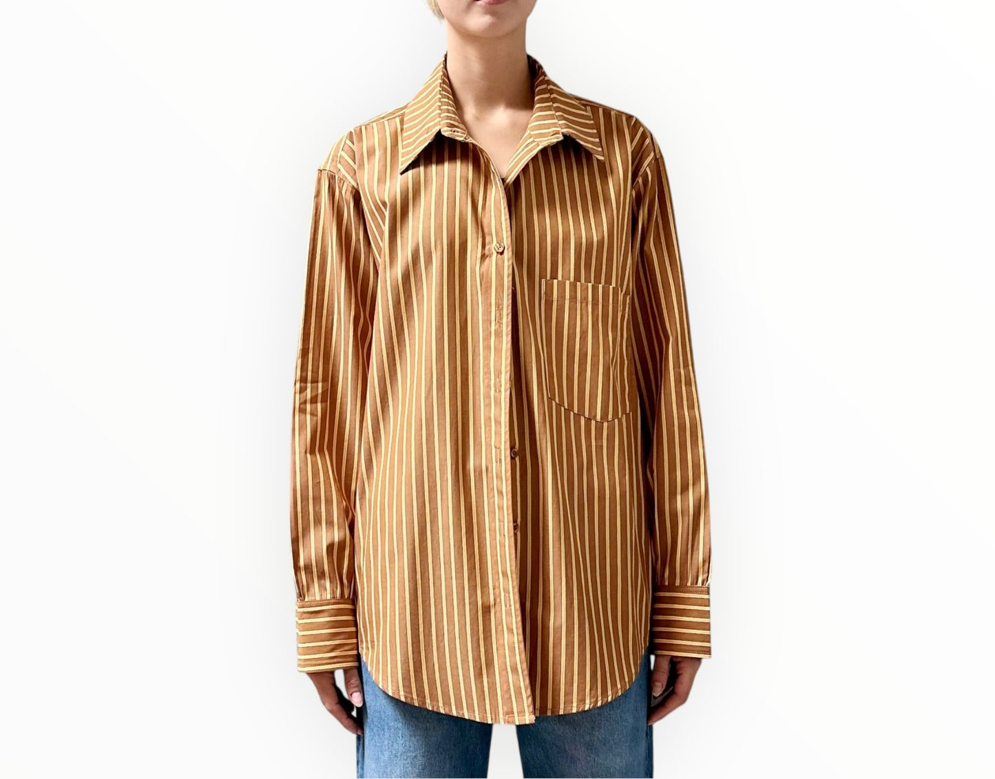 Rowie Romona Stripe Shirt - Multi - Size S