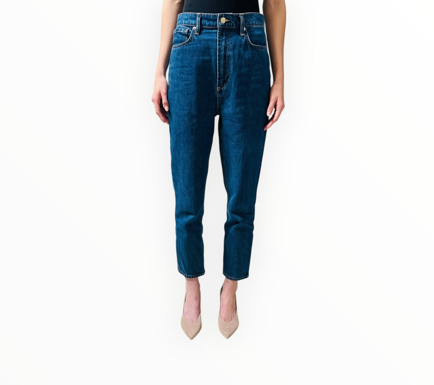 Scanlan Theodore Straight Leg Jeans - Blue - Size W26