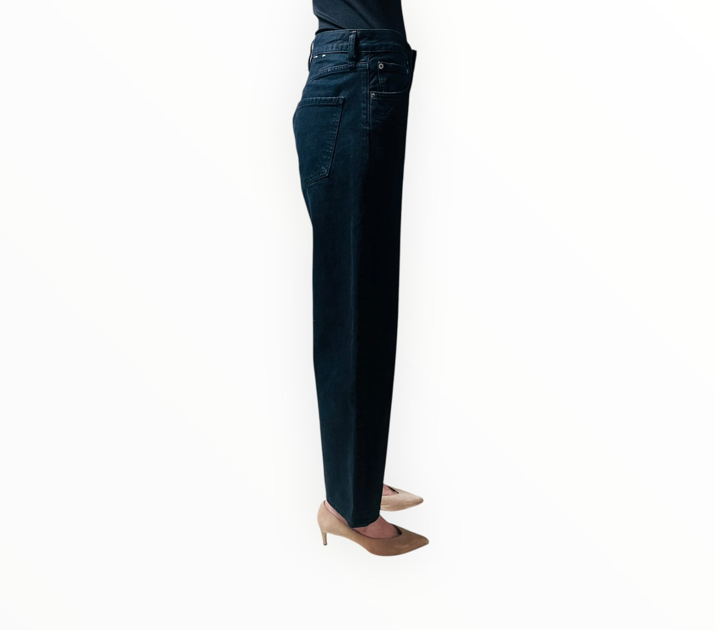 AGolde Ren Jeans - Black - Size 27
