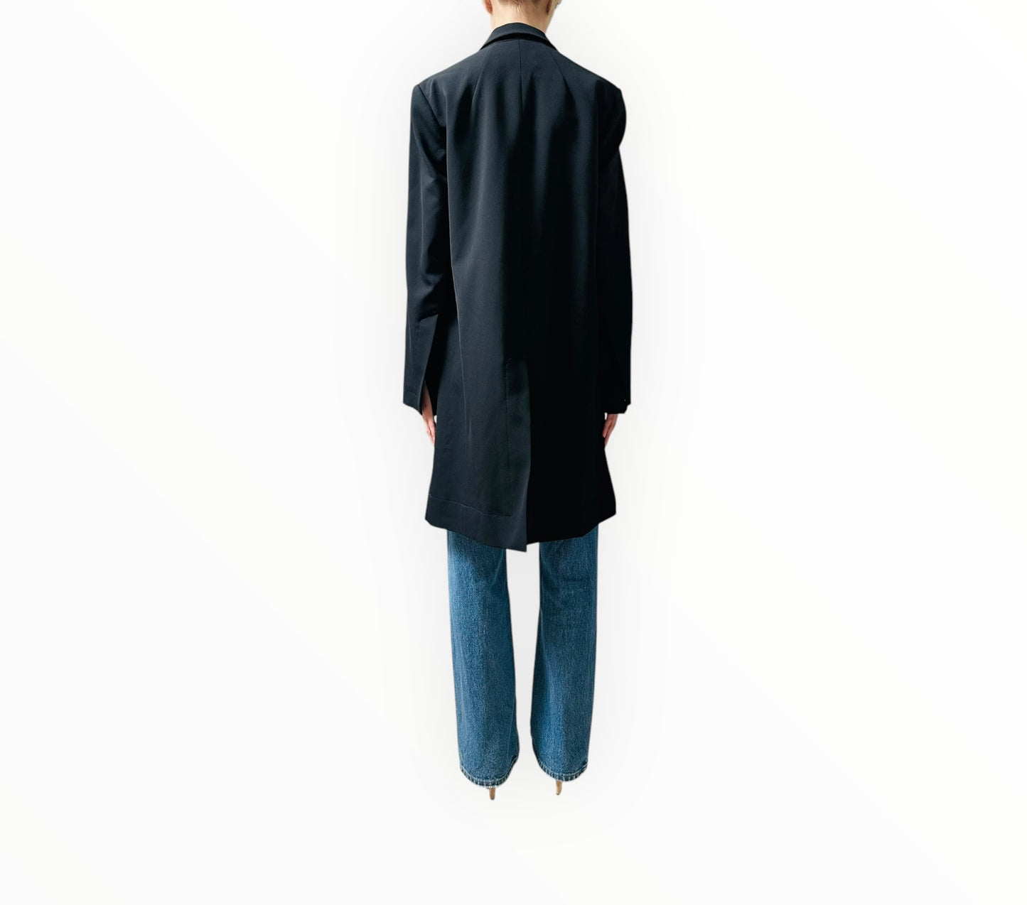 Scanlan Theodore Long Blazer - Black - Size M