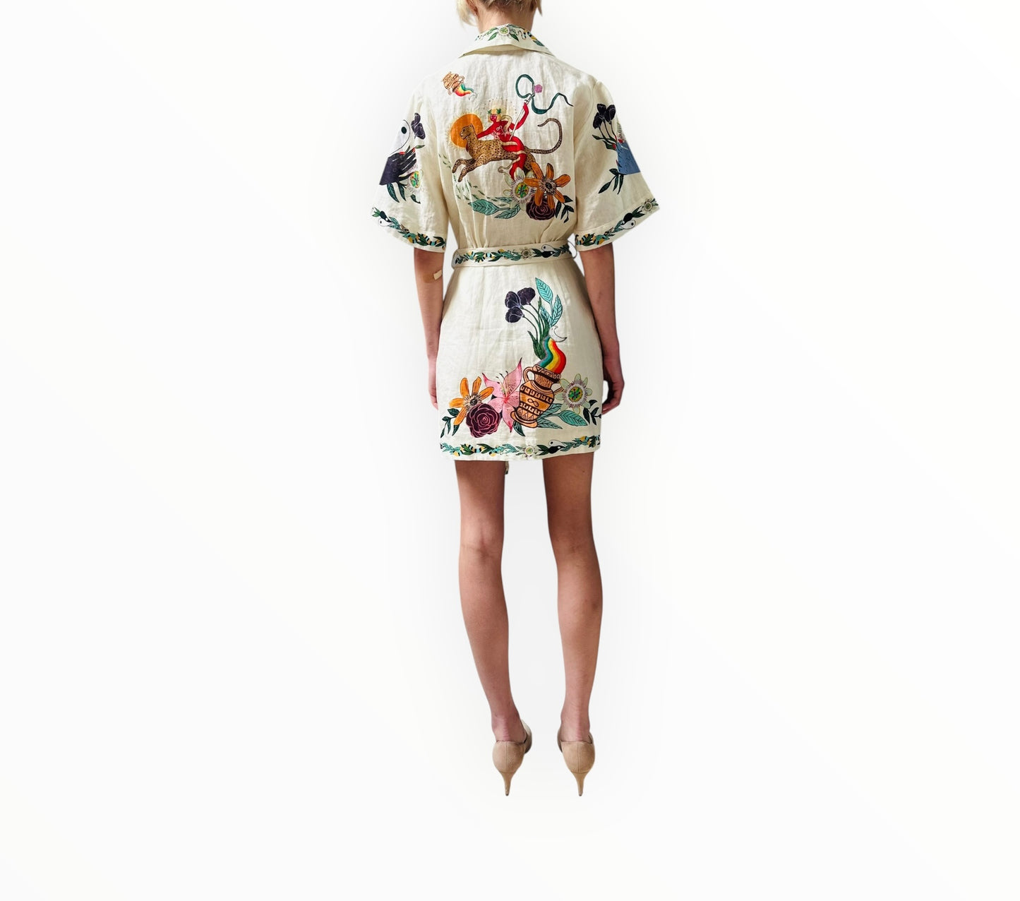 Alemais Meagan Mini Dress - Multi - Size AU6
