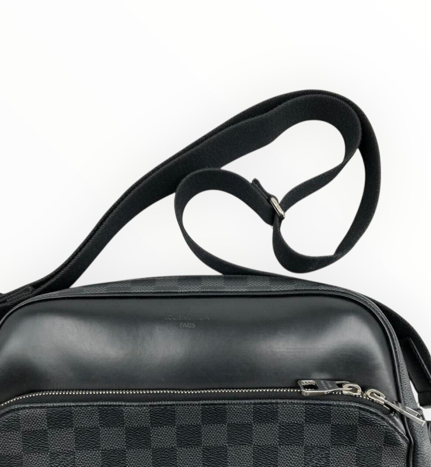 Louis Vuitton Dayton PM Bag - Black - Size L28cm x H24.5cm x D7cm