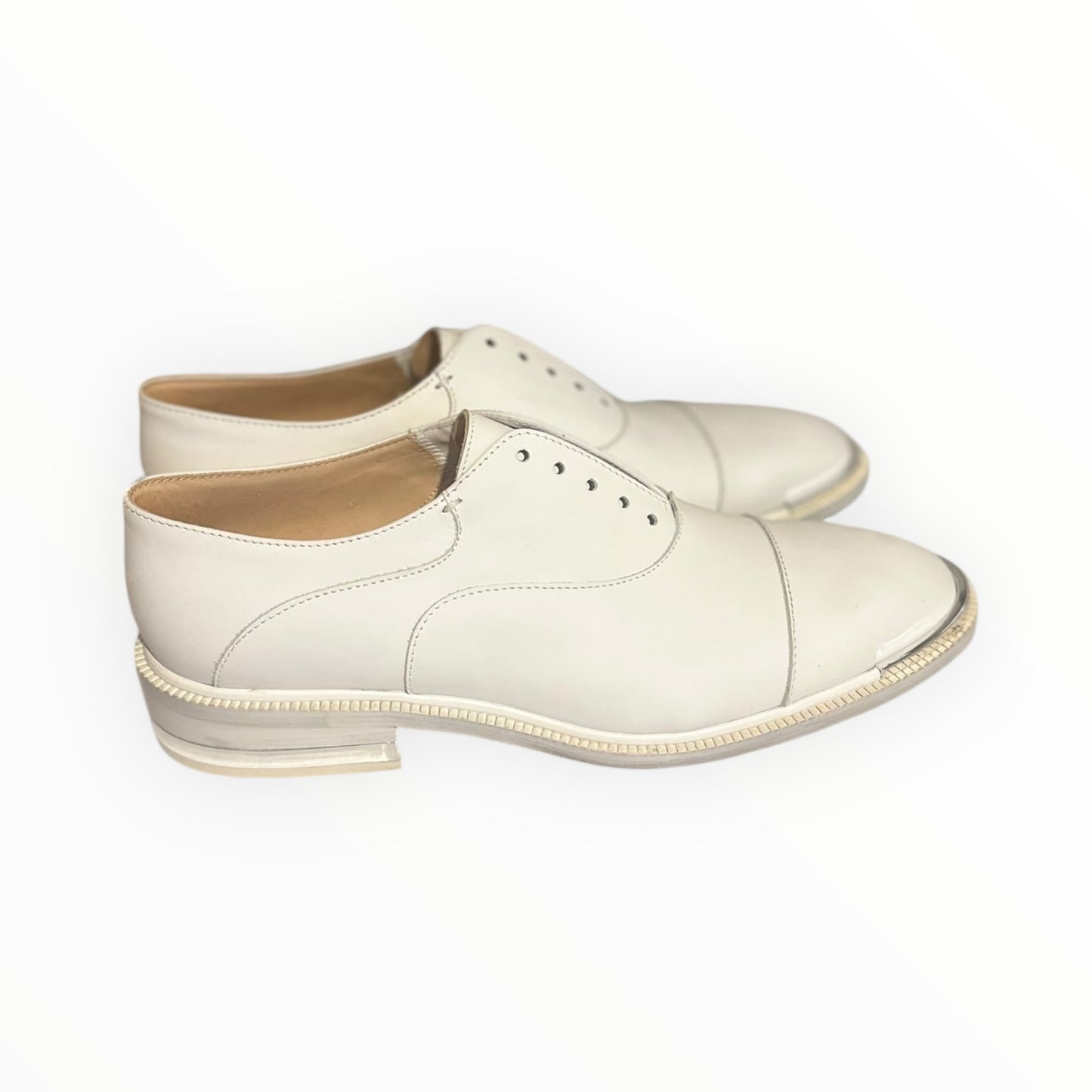 Barbara Bui No Lace Brogues - White - Size 40
