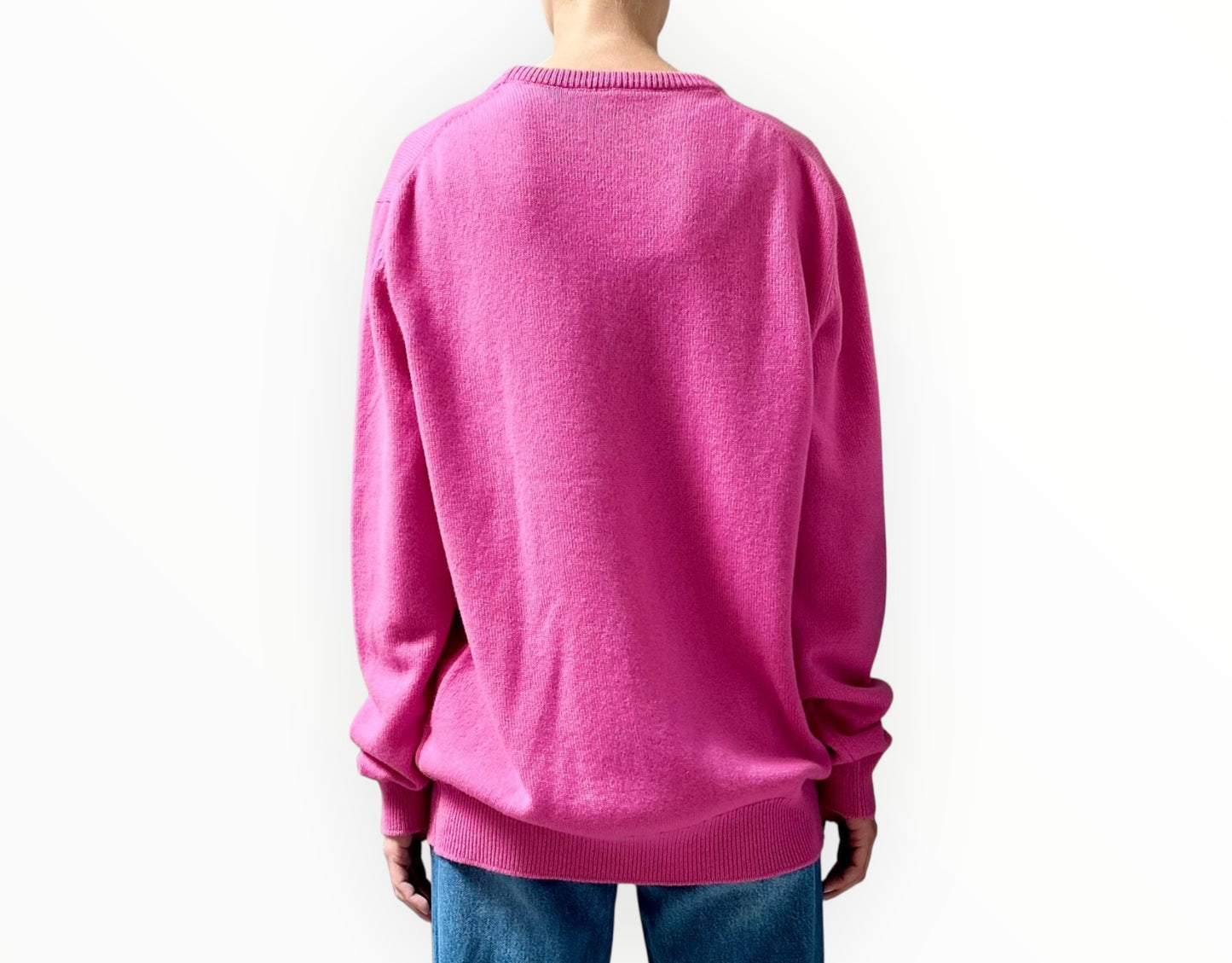 Dolce & Gabbana Princess Patch Jumper - Pink - Size M