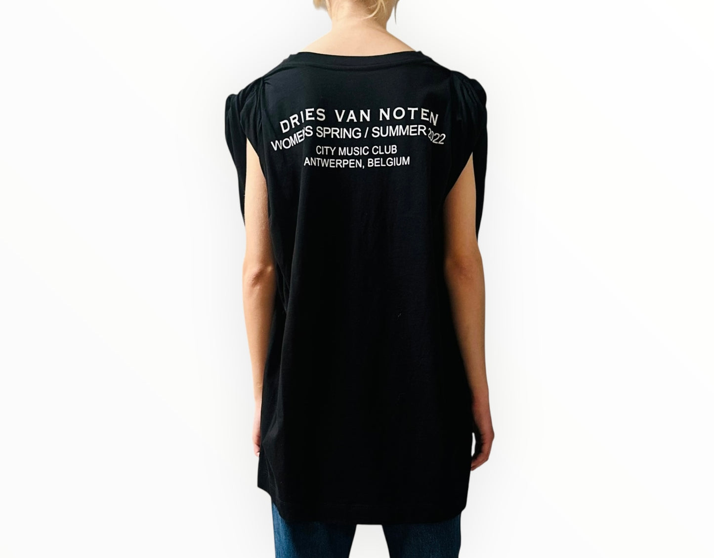 Dries Van Noten Hetty Tee - Black - Size Large