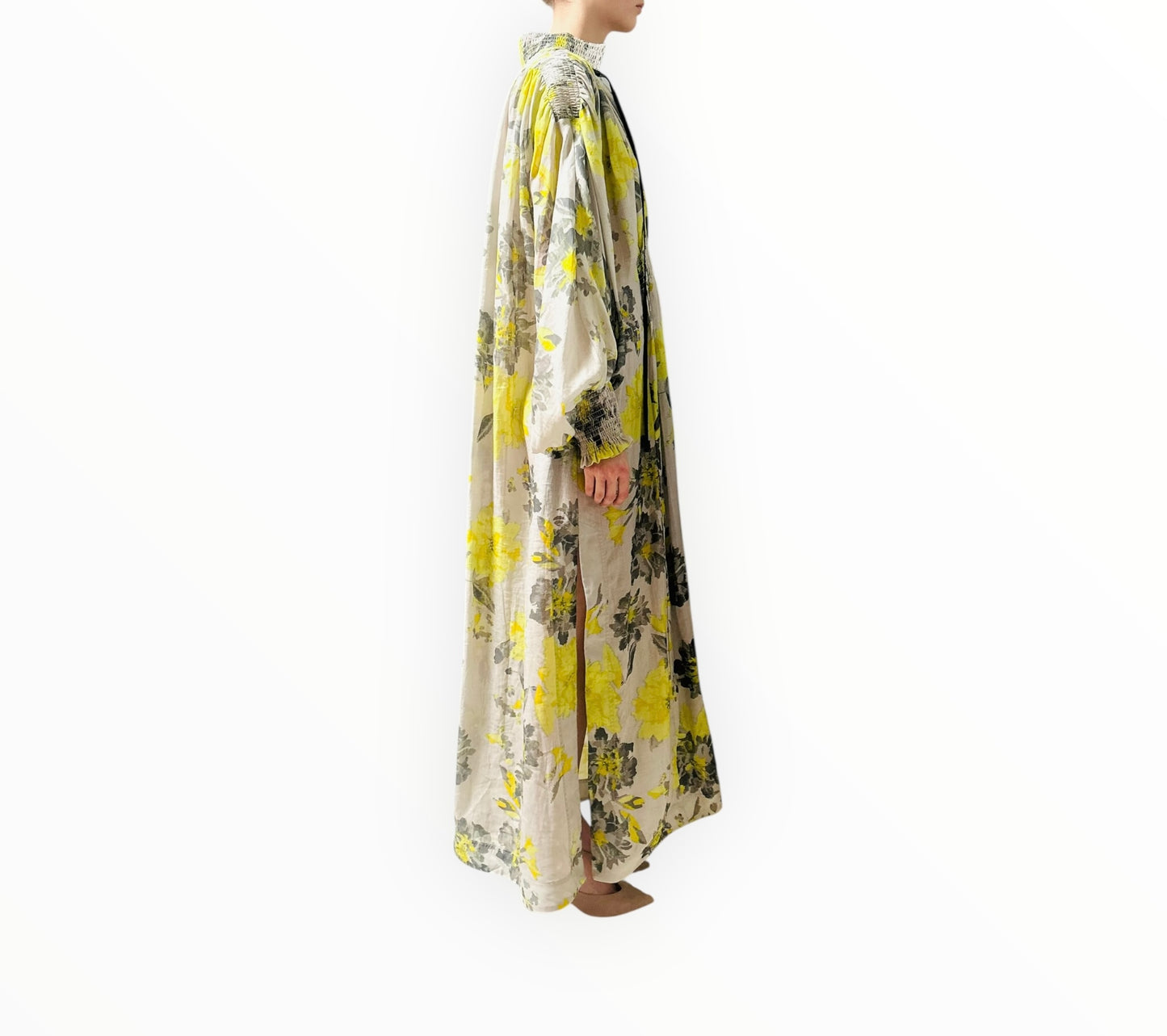 Lee Mathews Lila Dress - Lemon Yellow - Size 3