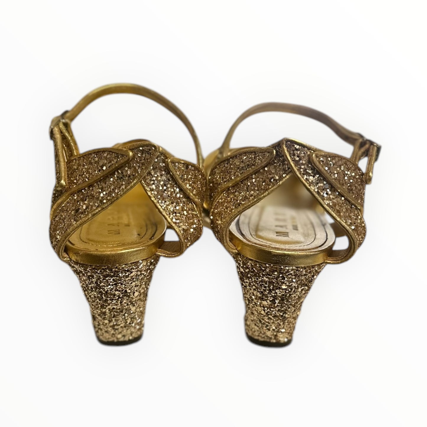 Marni Glitter Sandals - Gold - Size 39