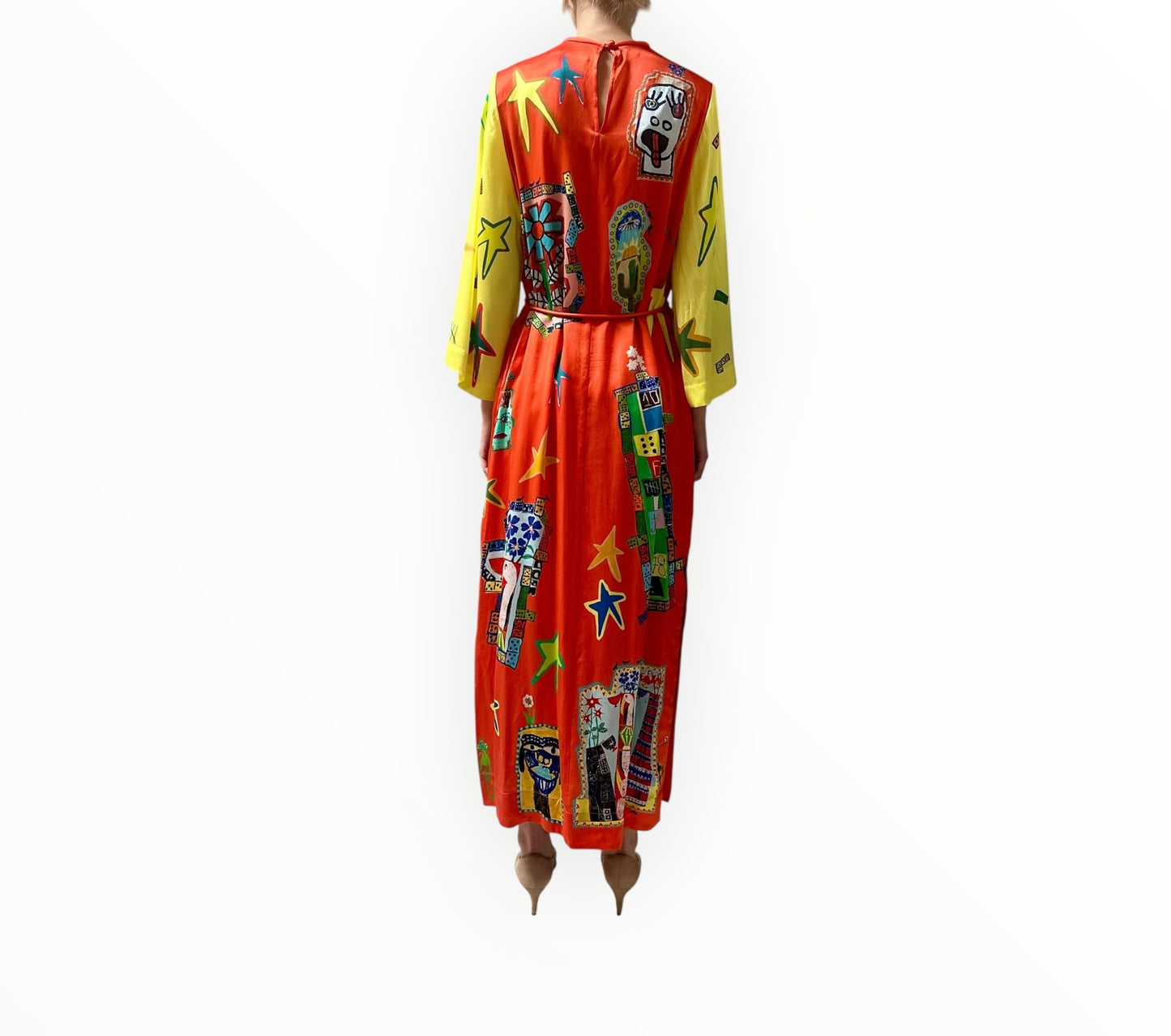 Alemais Players Midi Dress - Multi - Size AU8