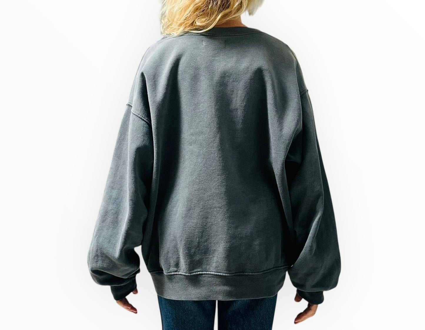 Anine Bing Los Angeles Sweatshirt - Charcoal - Size XL