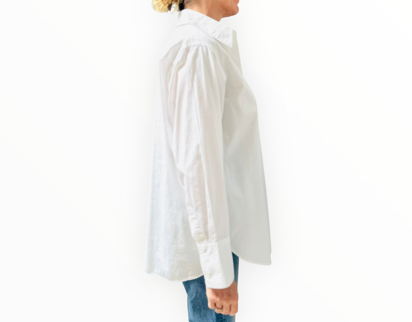 Jac + Jack Classic Shirt - White - Size M