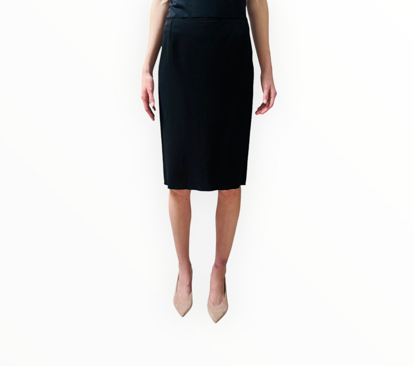 Prada Classic Skirt - Black - Size 40