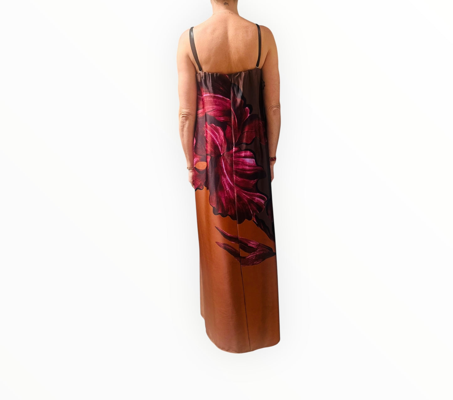 Pasduchas Moon Flower Column Midi - Fudge - Size 14