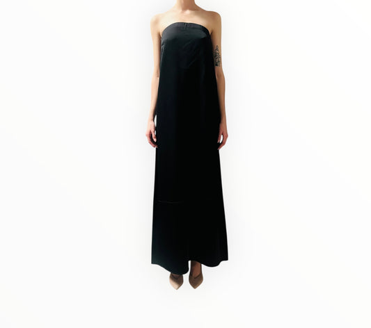 Esse Column Dress - Black - Size 10