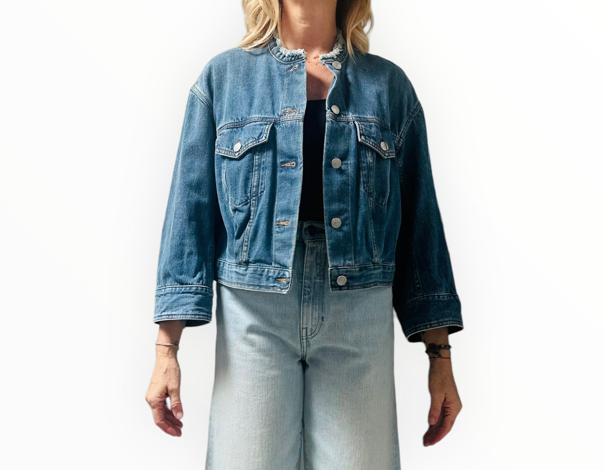 Dries van noten denim jacket best sale