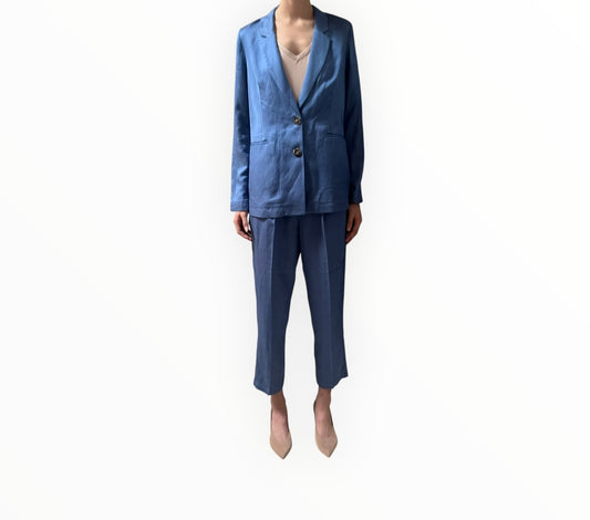 Scotch & Soda Lightweight Summer Suit - Blue - Size S