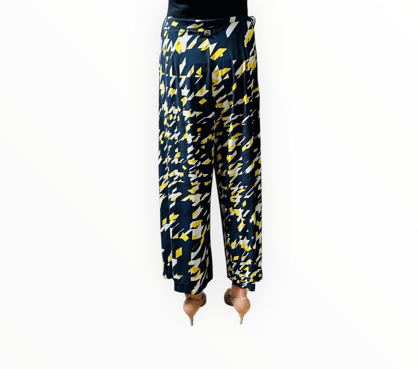 High Everyday Couture Wide Leg Pants - Multi - Size AU12