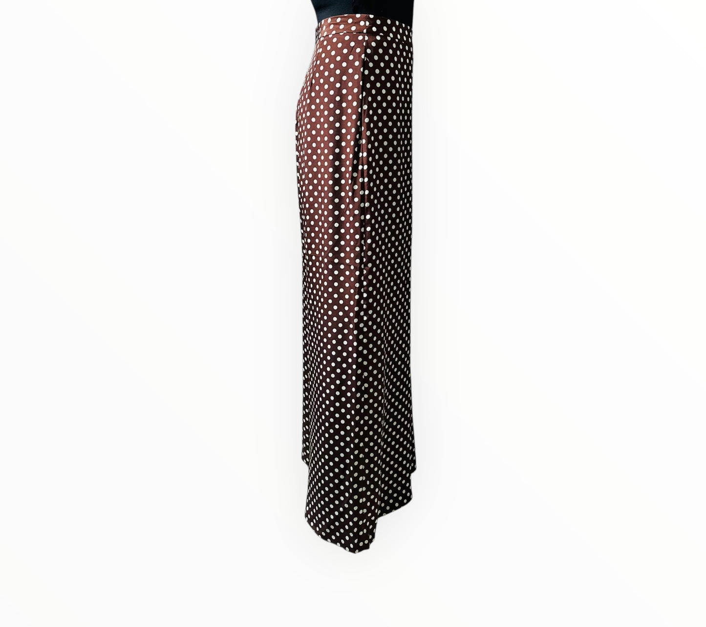 Zimmermann Espionage Silk Wide Leg Pants - Mint Dot - Size 2