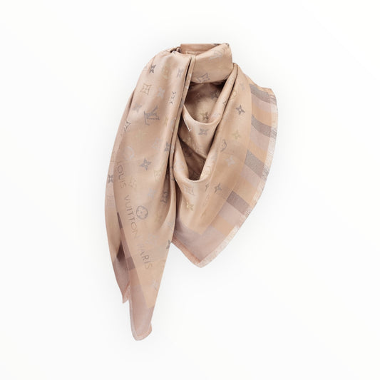 Louis Vuitton Monogram Shine Shawl - 142cm x 142cm