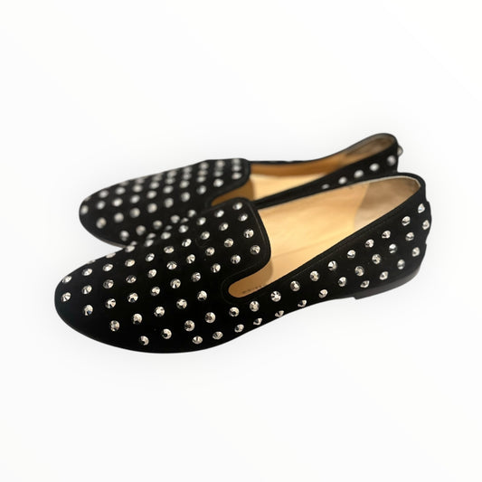 Giuseppe Zanotti Studded Flats - Black - Size 40