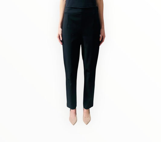 Scanlan Theodore Flat Front Pants - Black - Size 10