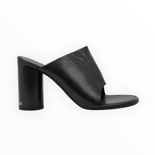 Balenciaga Slip-on Heels - Black - Size 40