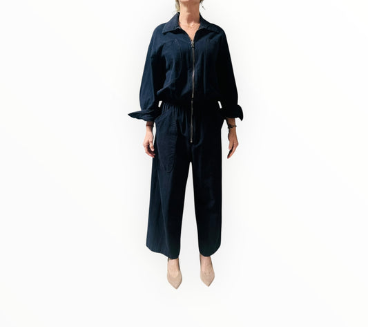Raey Boilersuit - Navy - Size 8