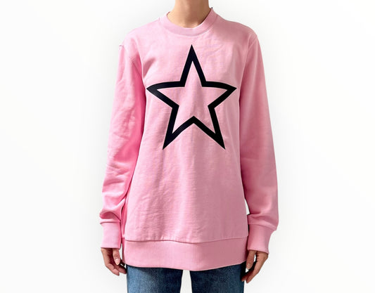 Givenchy Star Sweatshirt - Pink - Size M