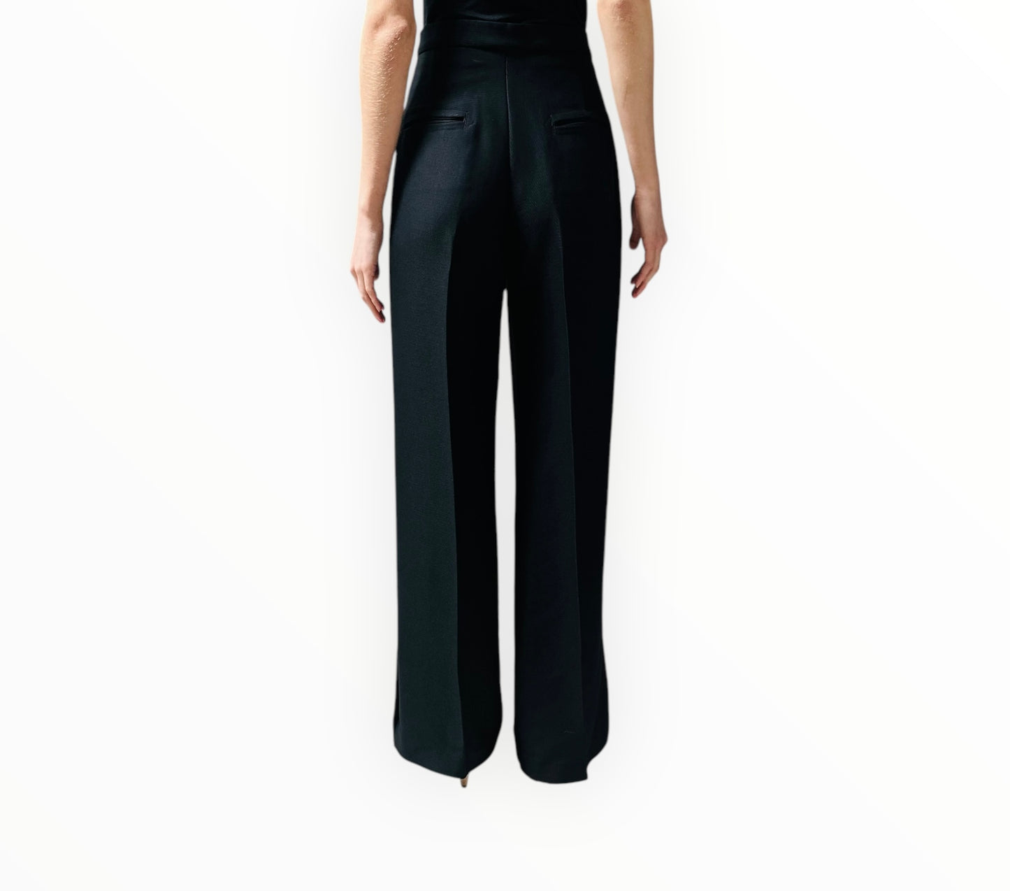 Scanlan Theodore Split Hem Pants - Black - Size 10