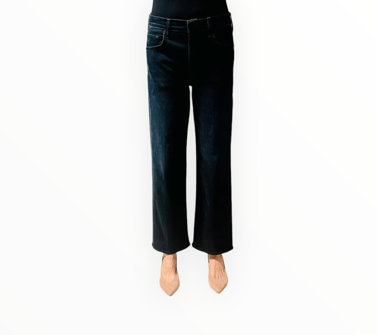 Mother Straight Leg Jeans - Dark Blue - Size 28