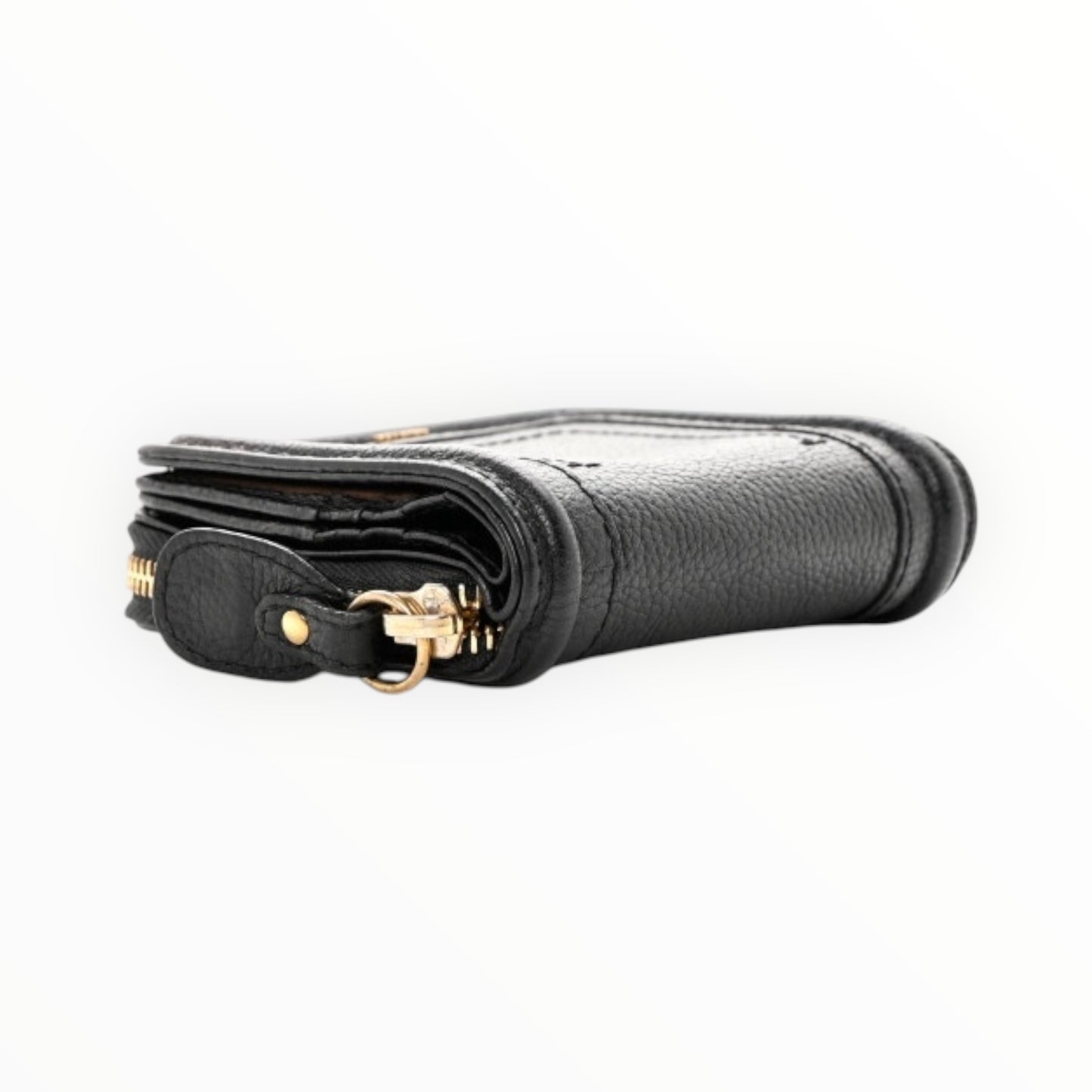 Chloe Wallet with Zip - Black
