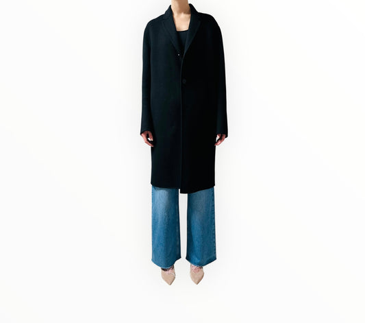 Acne Studios Felted Coat - Black - Size 44