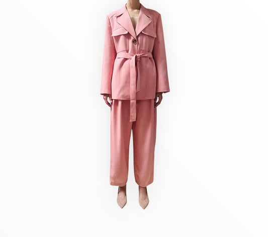 Blanca Patch Pocket Suit - Candy Pink - Size XS/S