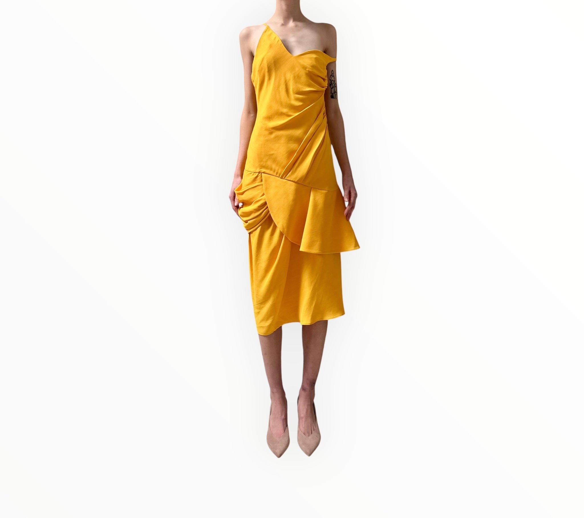 Jacquemus La Bomba Dress Yellow Size 36 Restyle Traders