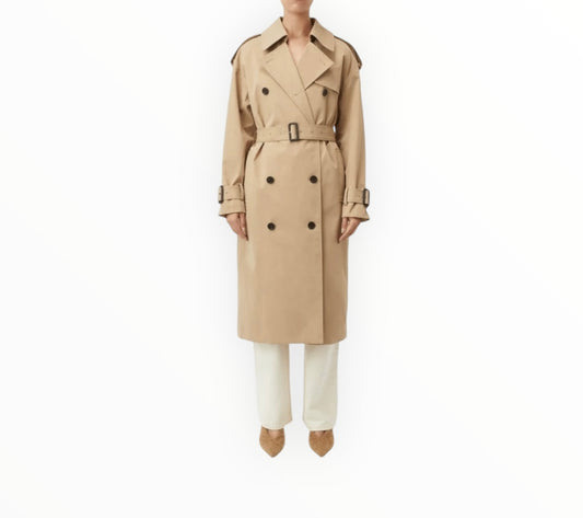 Camilla and Marc Evans French Coat - Beige - Size XS/S